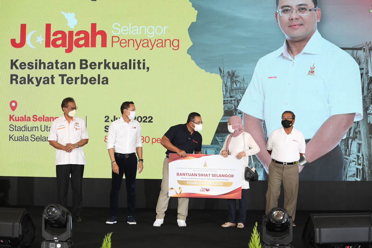 Program Bantuan Sihat Selangor diteruskan, bantu rakyat perlukan peralatan perubatan