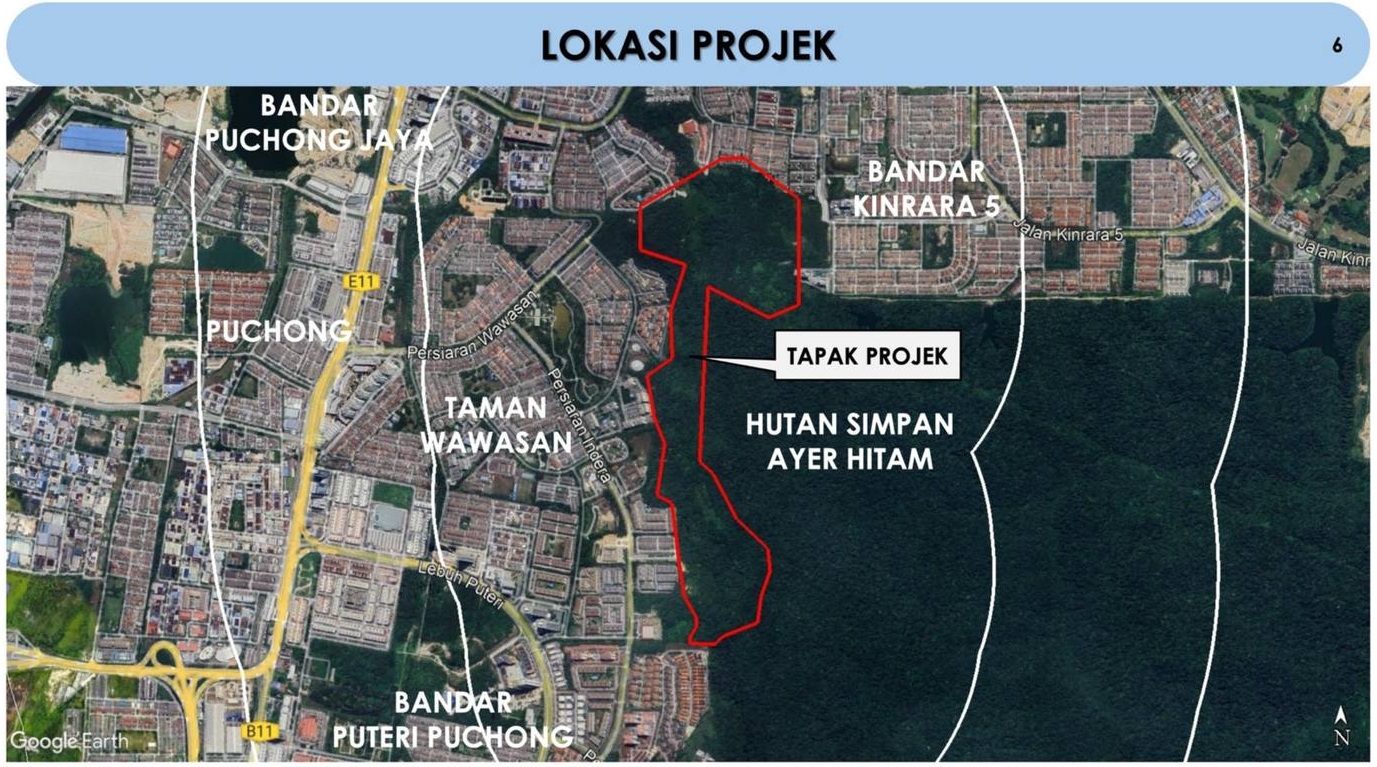 ADN: Tanah sempadan Bukit Wawasan bukan kawasan hutan simpan