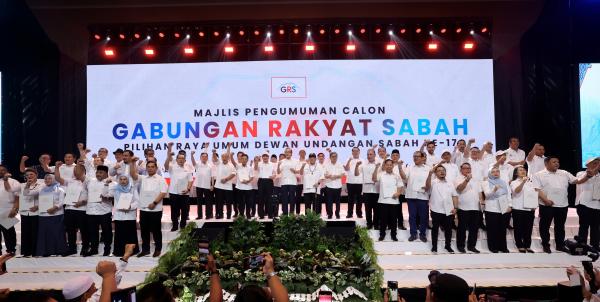 Parti Gabungan Rakyat Sabah bertanding di 55 kerusi DUN