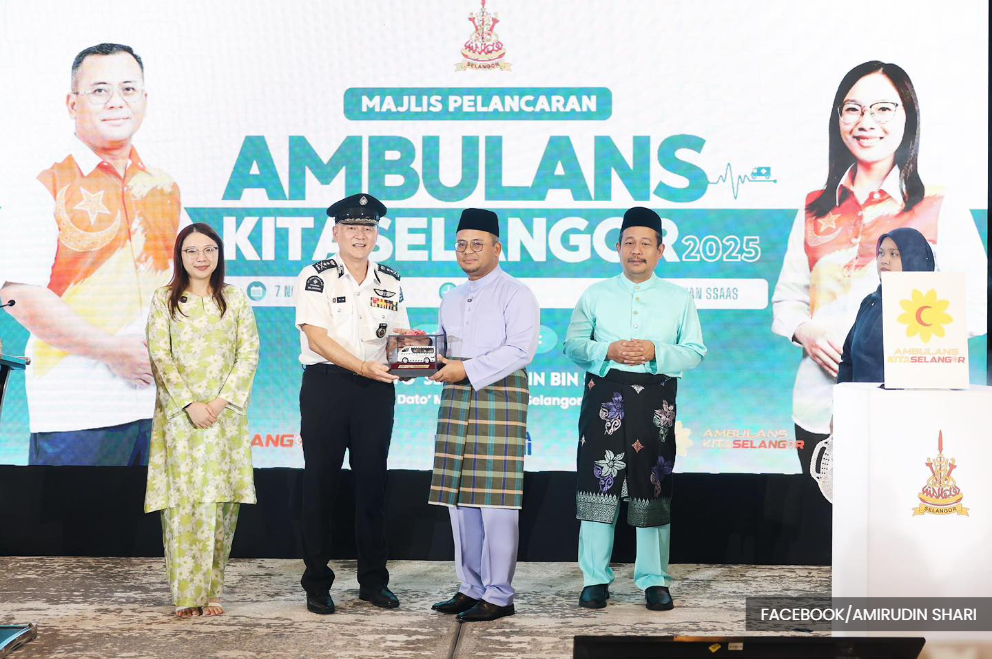 Ambulans Kita Selangor launched for 'best possible care' — MB