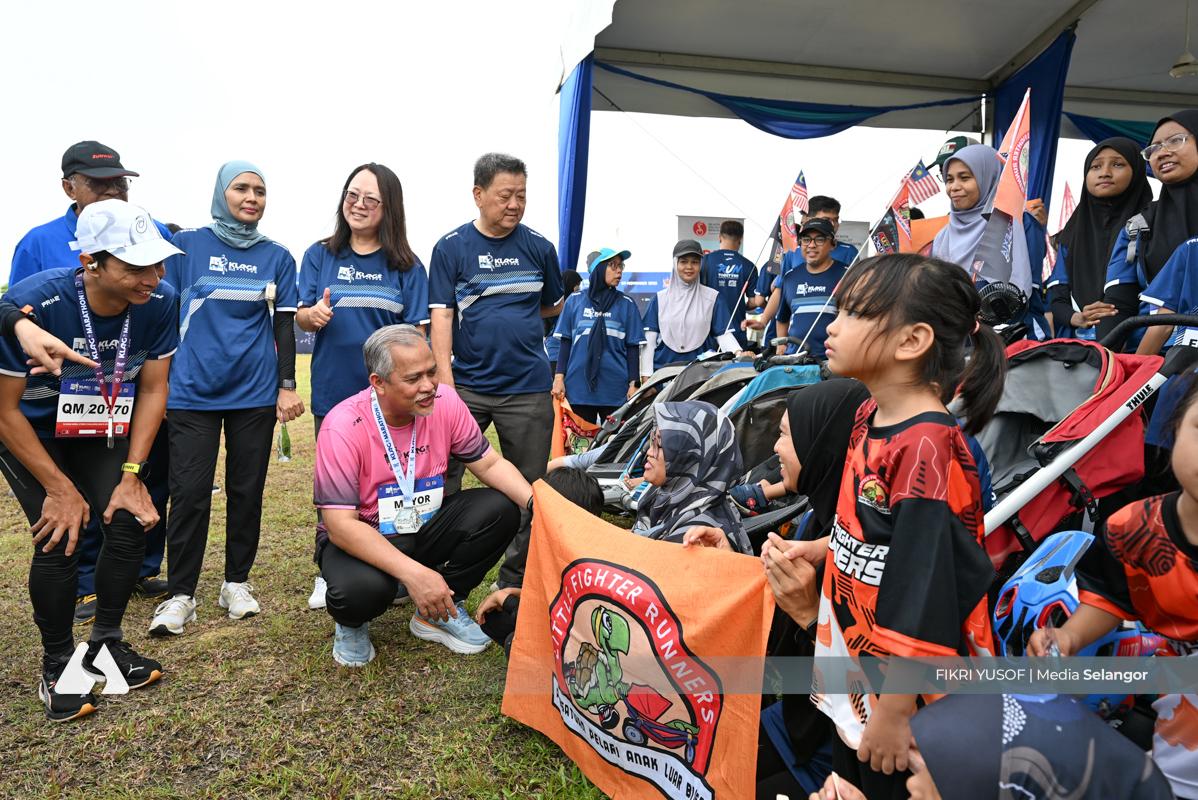 Funwalk 3km Klang Marathon 2025 tarik penyertaan golongan OKU