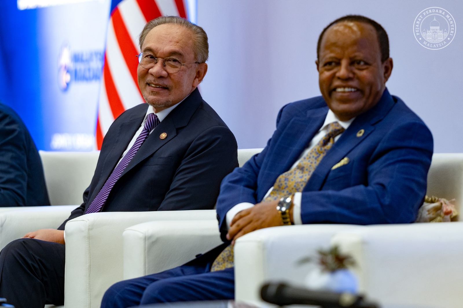 மலேசியா- எத்தியோபியா ஆகிய நாடுகள் வலிமை பயனடைய முயற்சிக்கும்- பிரதமர் டத்தோஶ்ரீ அன்வார் தகவல் 