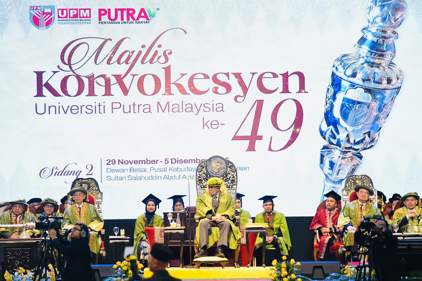 Sultan Selangor titah graduan UPM hayati nilai keinsanan, peribadi mulia