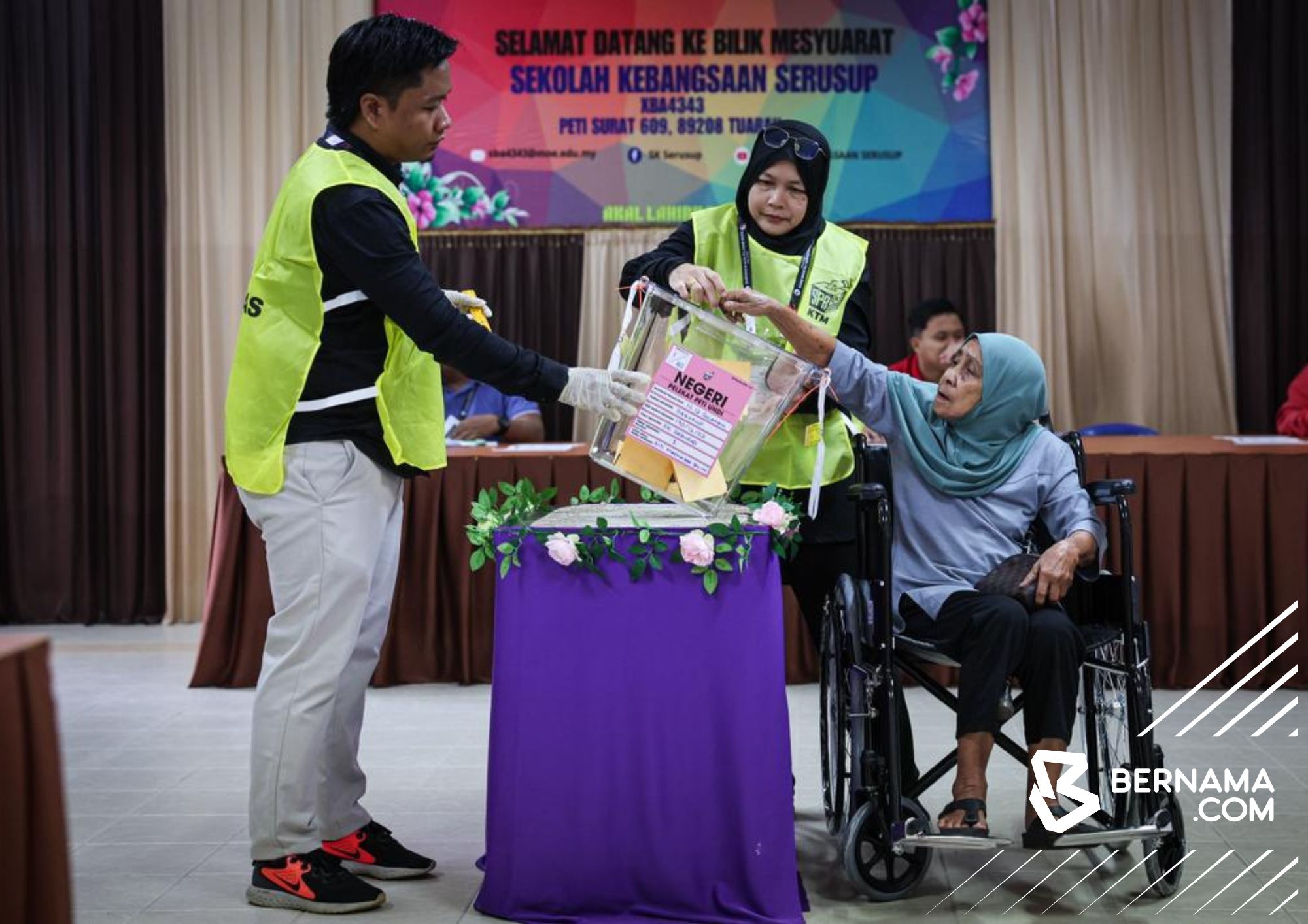 PRN Sabah: Lebih 21 peratus keluar mengundi setakat 10 pagi