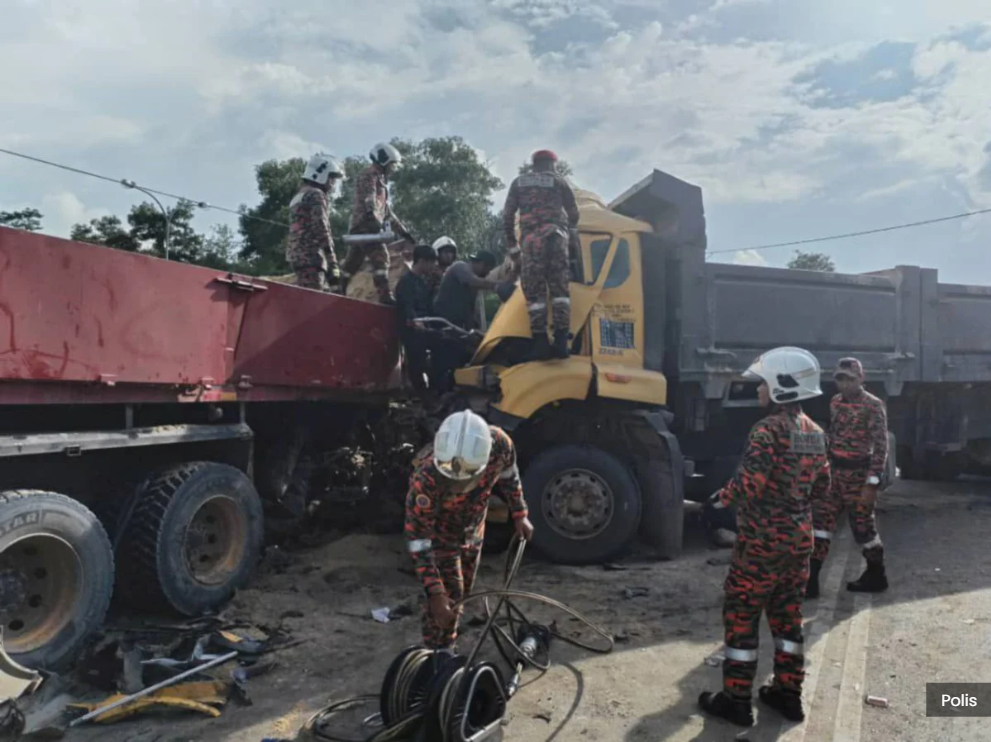 2罗里与轿车连环撞3死3伤