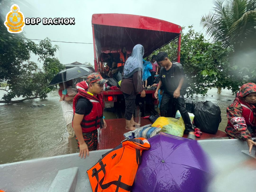 10,460 mangsa banjir dipindahkan, satu PPS dibuka di Selangor