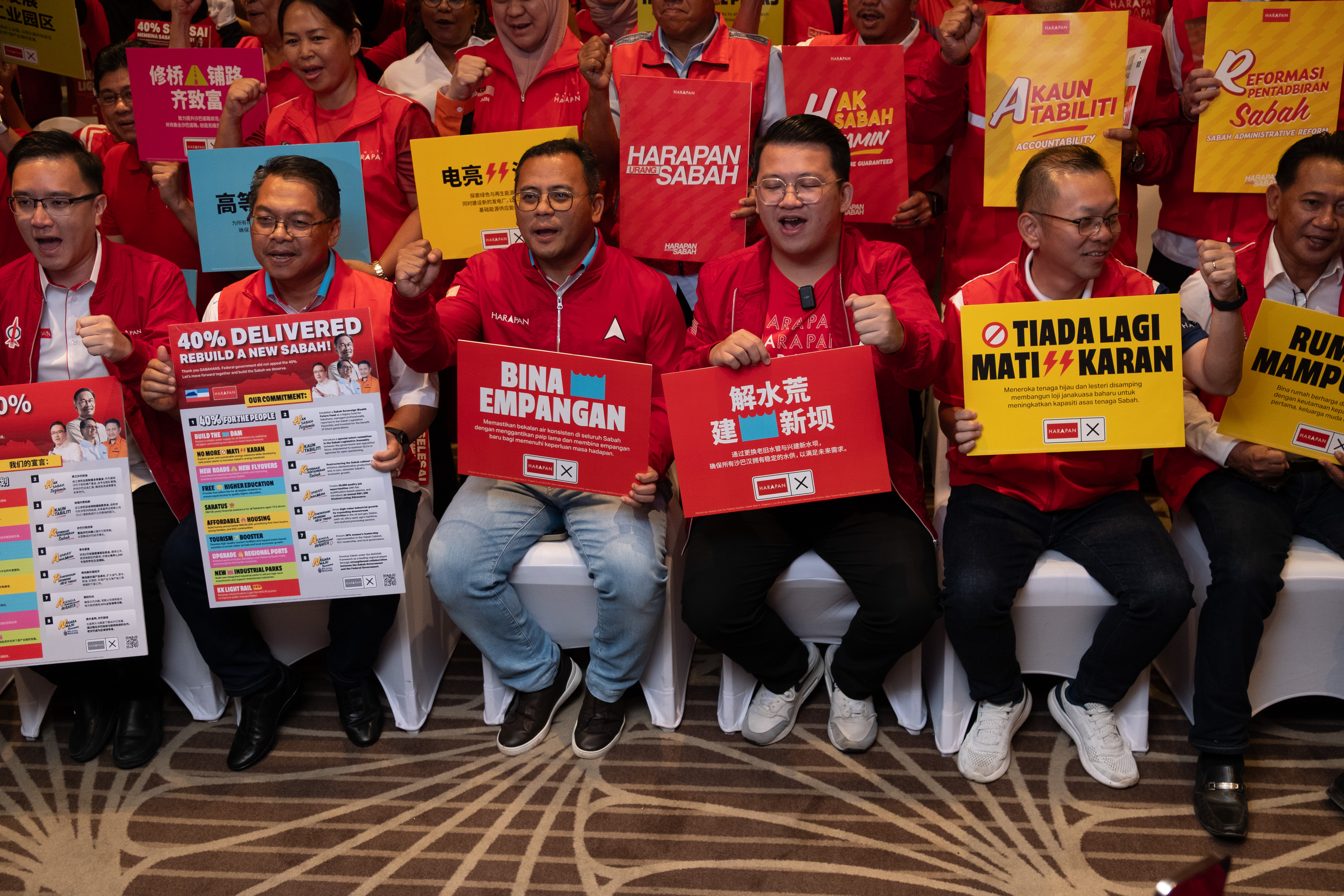 PRN Sabah: Sentimen pengundi positif meskipun HARAPAN berdepan banyak penjuru – Amirudin