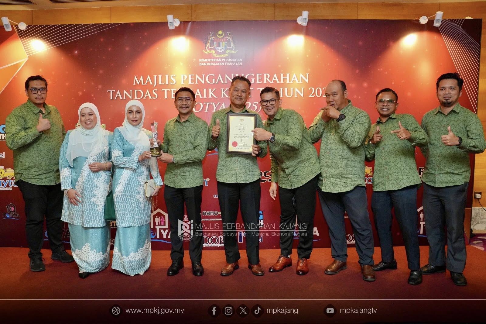 Stadium Kajang menang Anugerah Tandas Terbaik Peringkat Kebangsaan