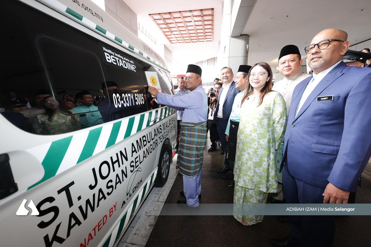 Selangor tawar khidmat ambulans percuma, ringan beban rakyat ke fasiliti kesihatan
