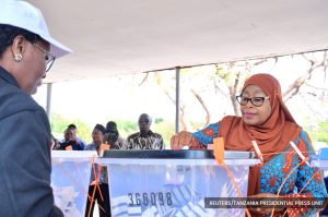 Tanzania's President Hassan sworn in after deadly election violence
