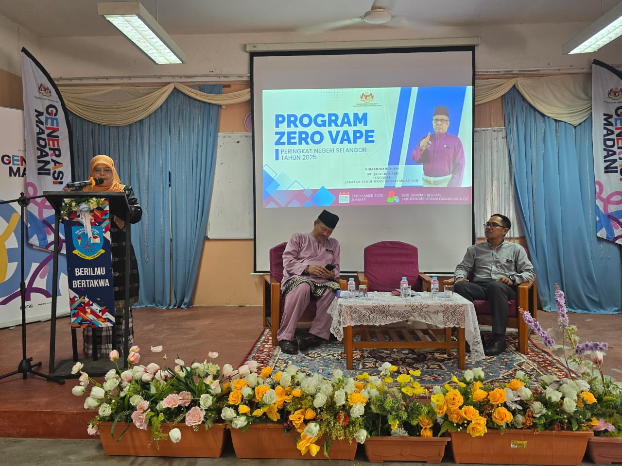 JPN Selangor perkukuh pendidikan pencegahan bahaya vape dalam kalangan pelajar