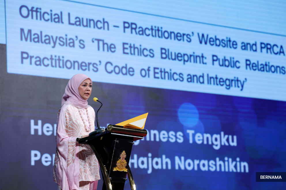 Tengku Permaisuri urges PR practitioners to be guided by conscience, uphold truth