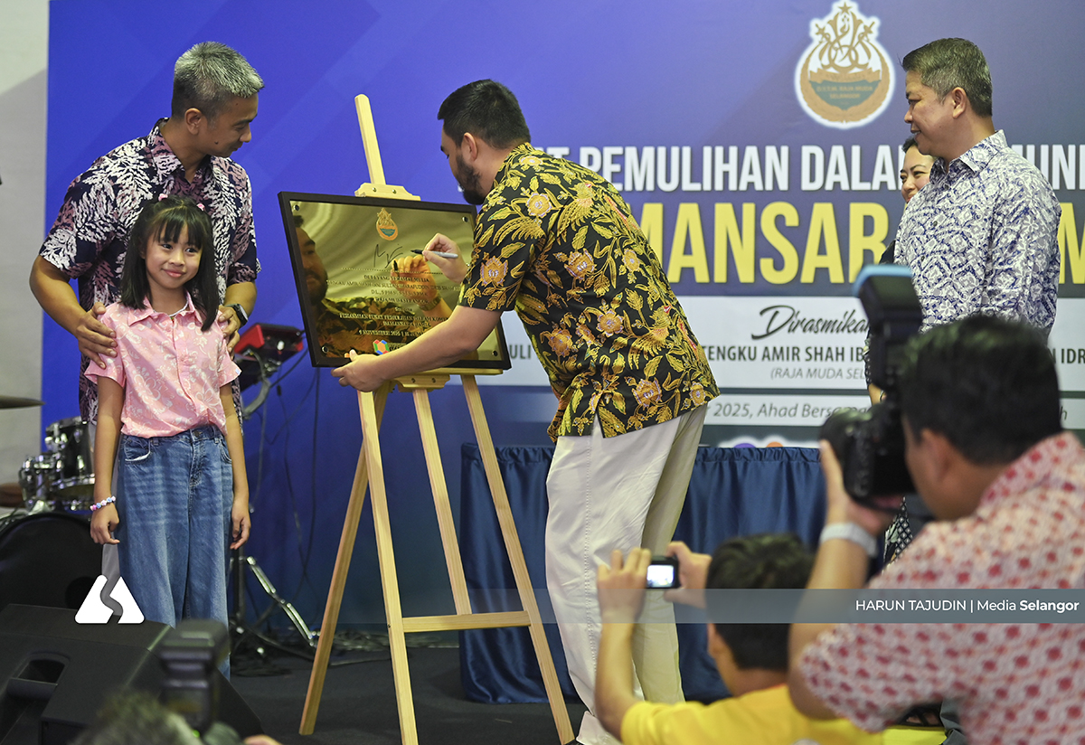 Raja Muda Selangor rasmi PDK Damansara Damia bantu autisme