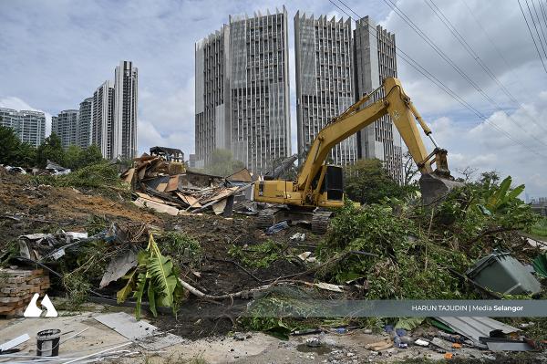 Di balik sunyi hutan: Ketegasan JPNS roboh infrastruktur Hutan Simpan Sungai Buloh