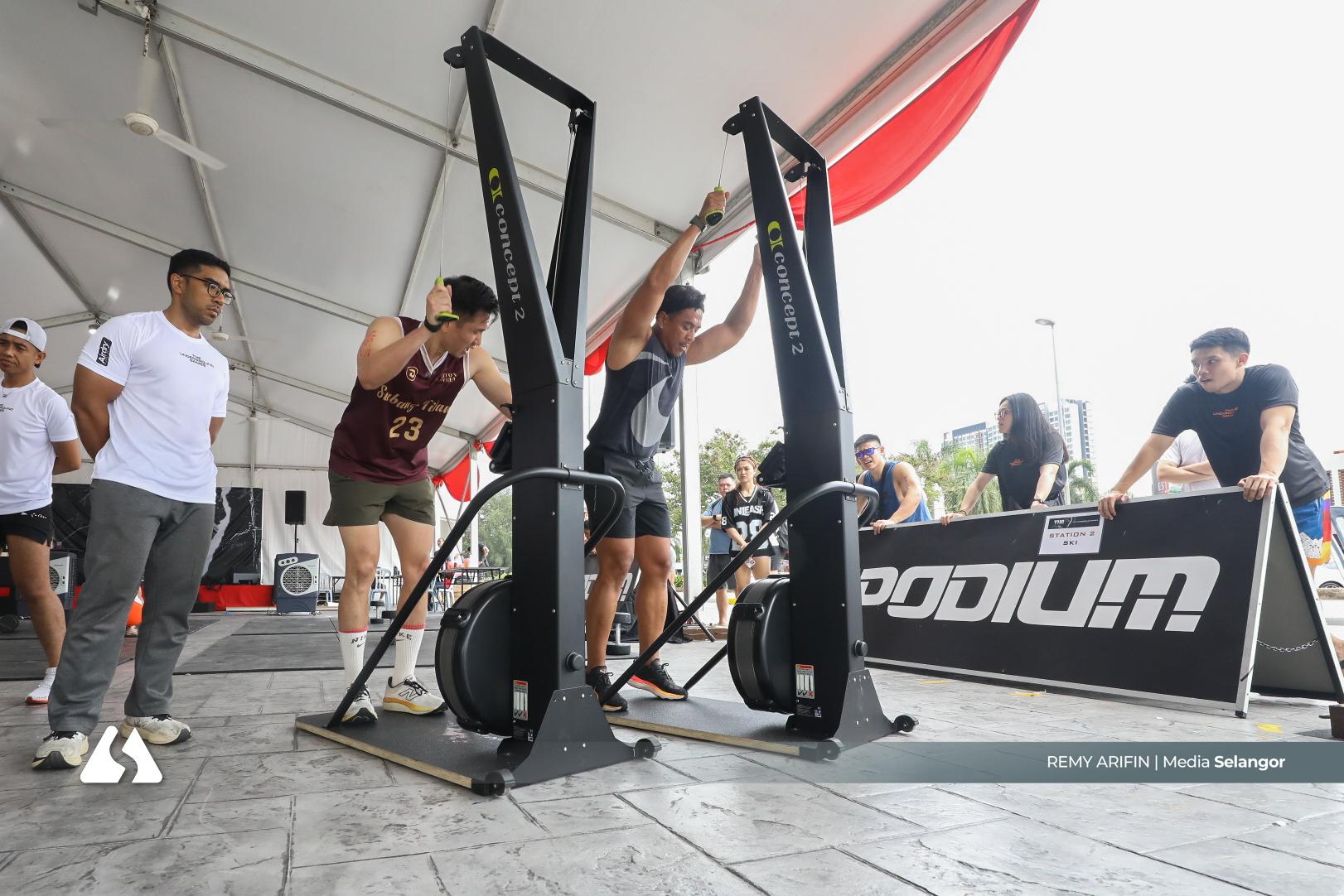 Aktiviti kecergasan Tugrace di GM Klang tarik lebih 280 peserta