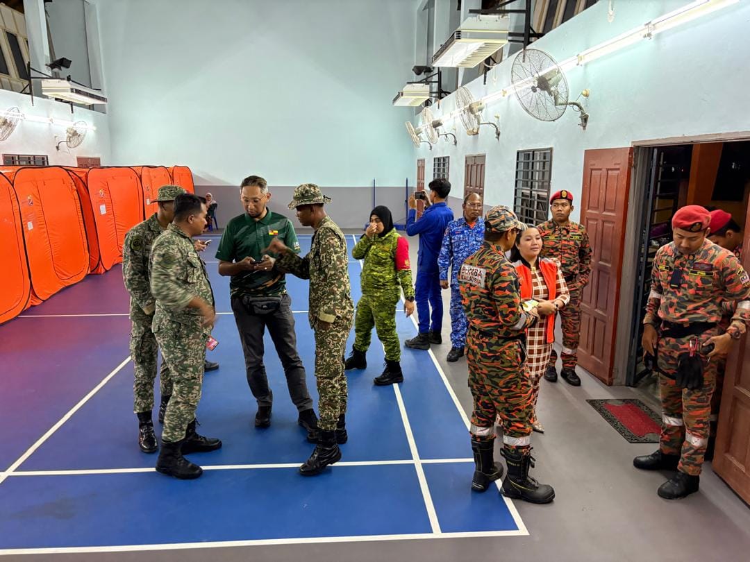 Banjir sekitar Sepang, Banting terkawal, bomba terus pantau sepanjang masa