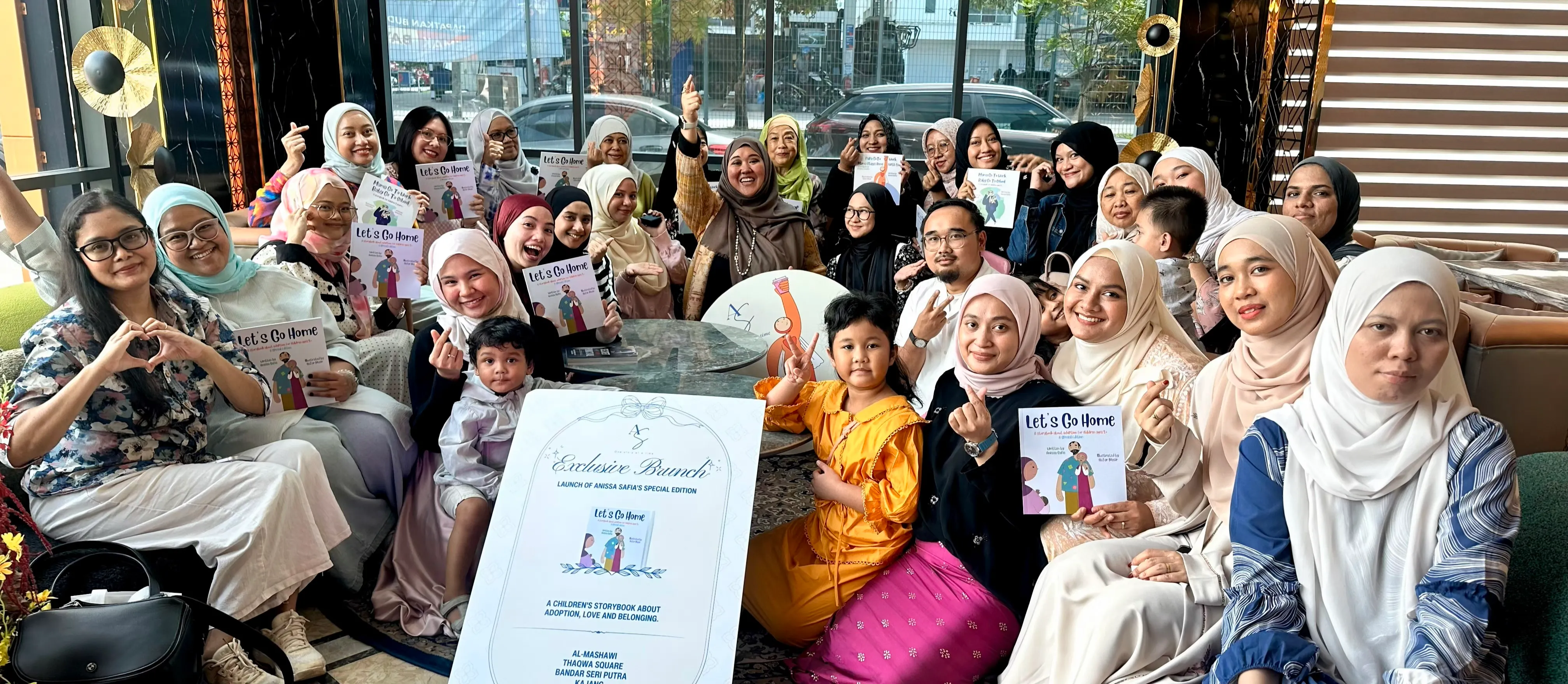 Anissa Safia lancar buku kanak-kanak Bahasa Inggeris ketiga bertemakan pengangkatan di lokasi tumpuan baharu — Thaqwa Square