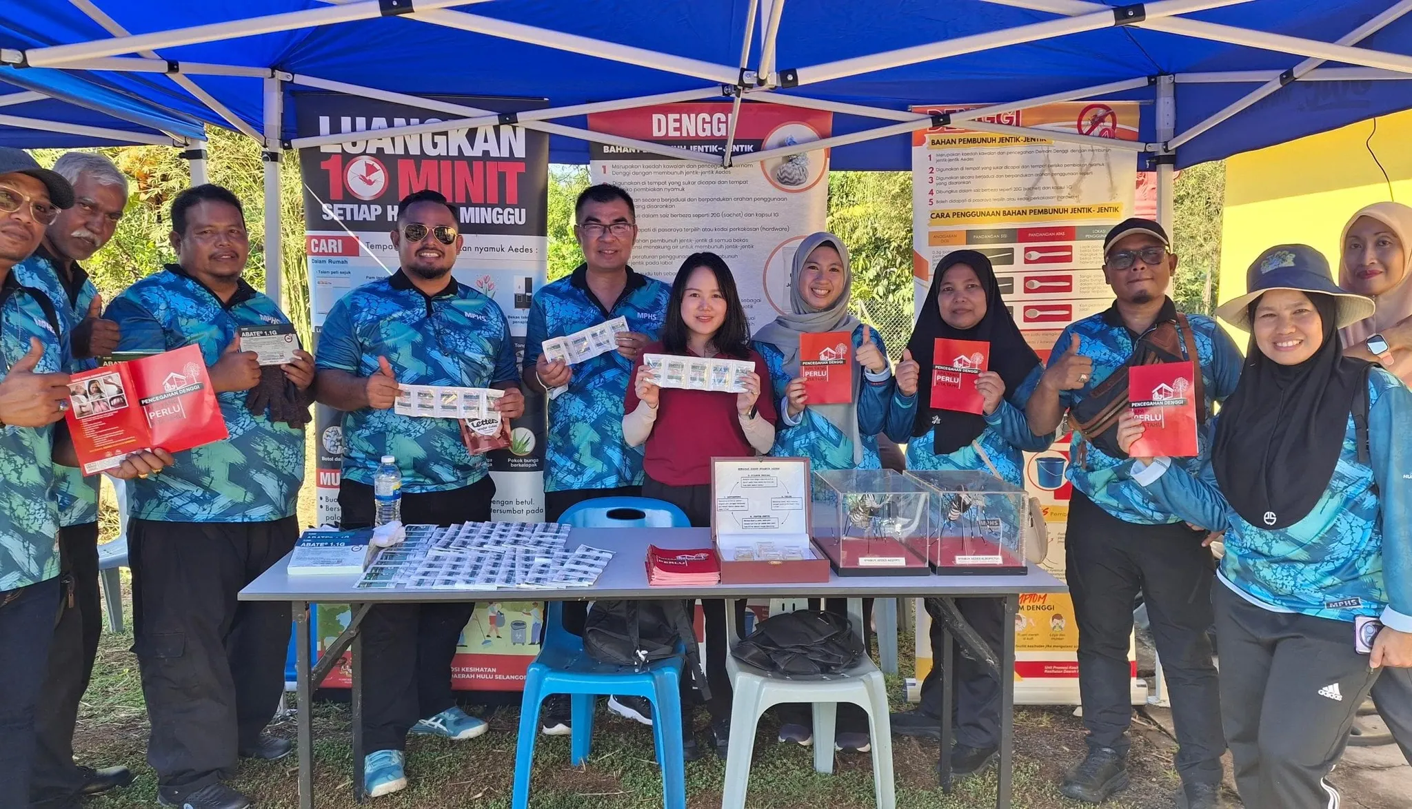 Gotong-Royong Bebas Denggi MPHS di Ampang Pecah meriah, pupuk kesedaran komuniti