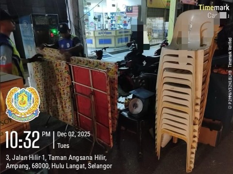 MPAJ ambil tindakan tegas, sita enam premis atas pelbagai kesalahan