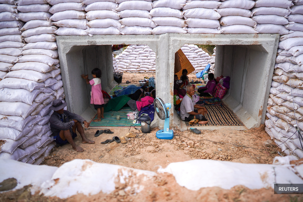 Families on both sides caught in crossfire as Thai-Cambodian fighting continues