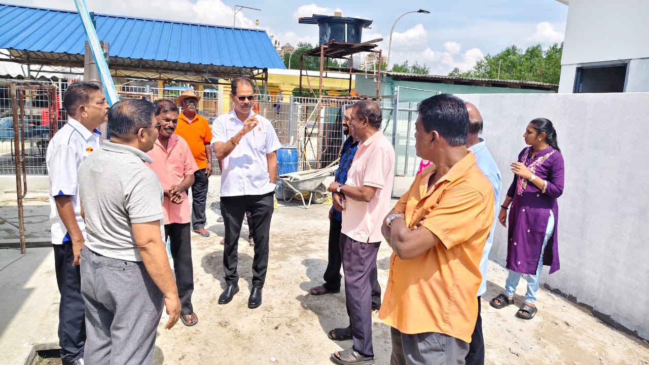 பந்திங் தொகுதியில் பல உள்கட்டமைப்பு திட்டங்கள் தீவிரமாக மேற்கொள்ளப்பட்டு வருகின்றன