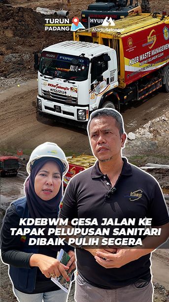 Jalan rosak ke Tapak Pelupusan Sanitari perlu dibaiki segera