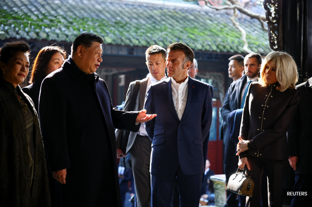 Xi woos Macron with sightseeing trip but little in the way of deals