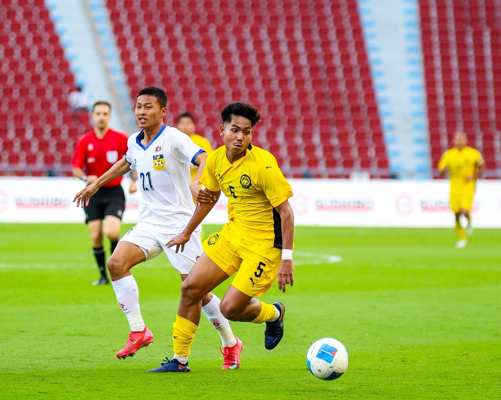 Sukan SEA: Harimau Muda benam Laos 4-1, bertemu Vietnam 11 Dis