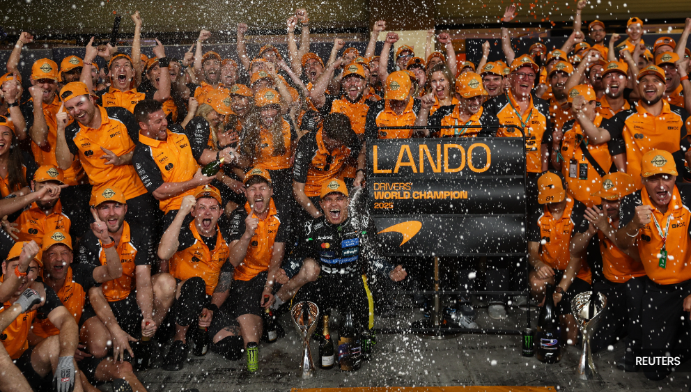 McLaren's Norris is F1 champion for 2025