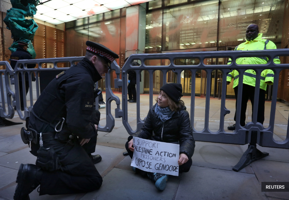 Greta Thunberg arrested at London pro-Palestine rally