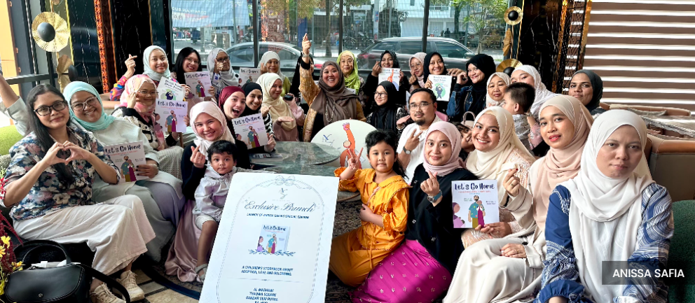 Anissa Safia launches third English children’s book about adoption 