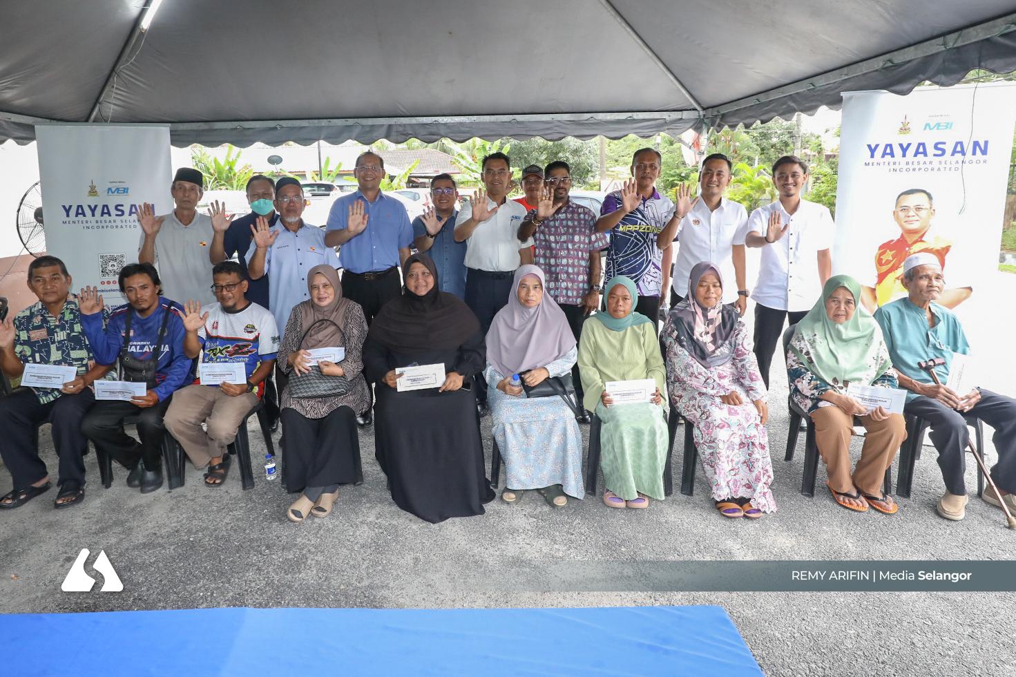 Yayasan MBI provides aid to storm-affected households