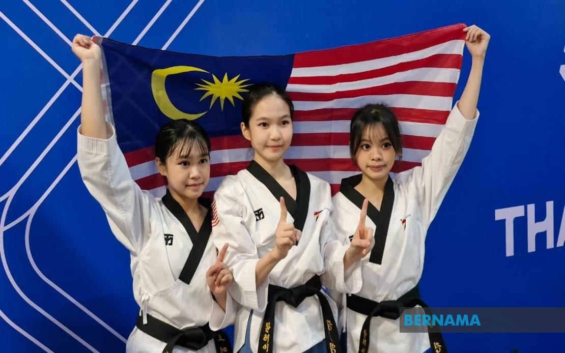 Sukan SEA: Malaysia lakar kejutan raih emas poomsae berpasukan wanita recognised