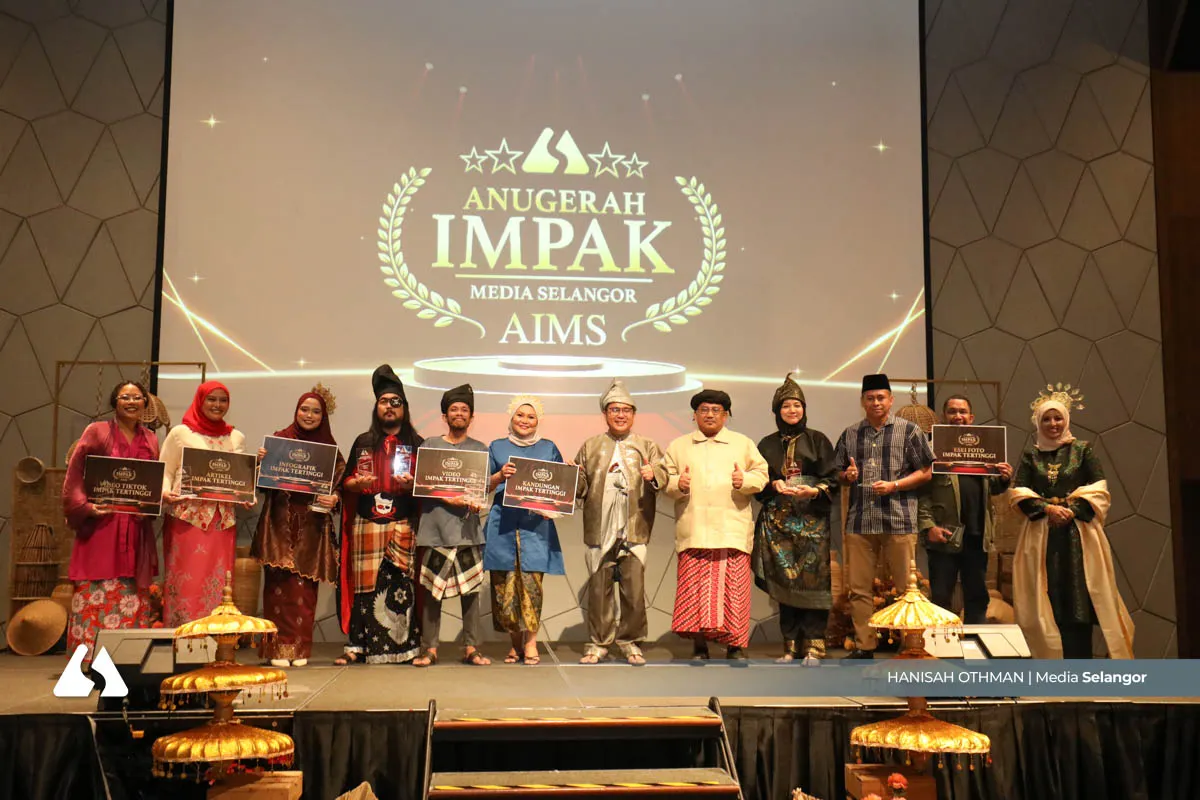 AIMS 2025 iktiraf karya terbaik wartawan, pencipta kandungan Media Selangor