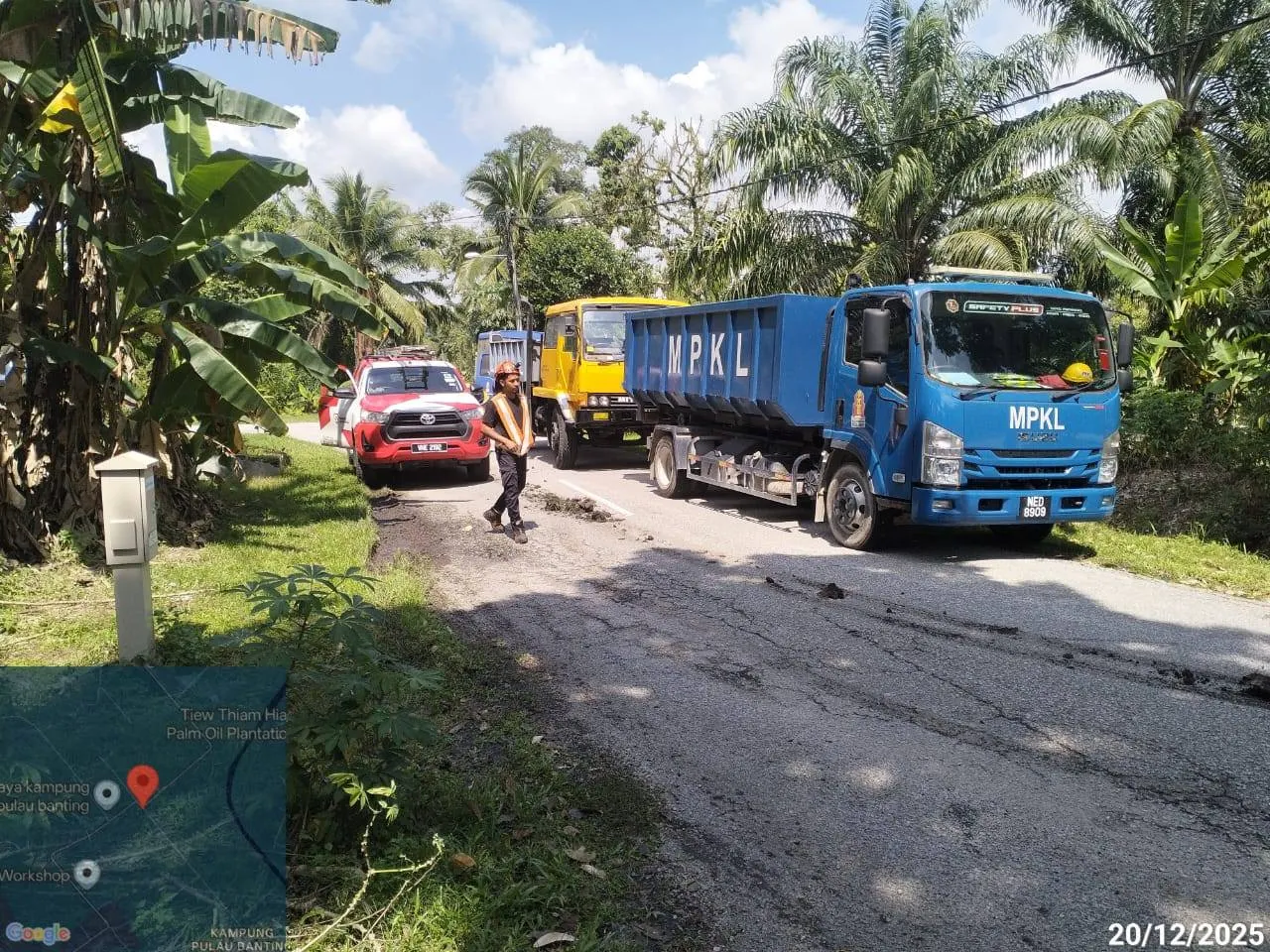 瓜冷工程局与各机构携手   砍伐修剪高风险区危树
