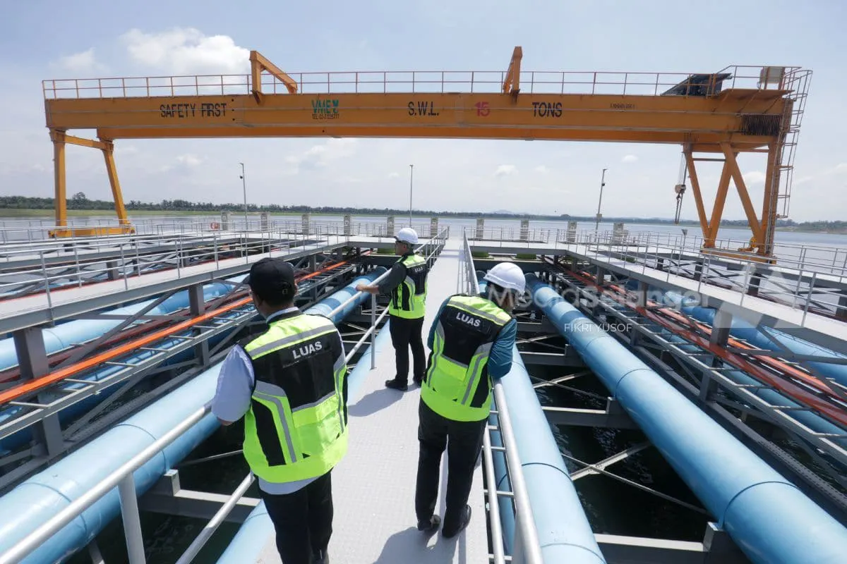 LUAS laksana sistem pemantauan blok sungai, kesan pencemaran lebih cepat