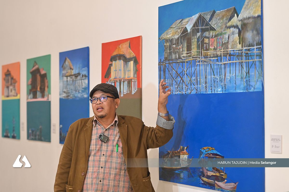 Karya Haron Mokhtar diabadikan di Muzium Sultan Alam Shah