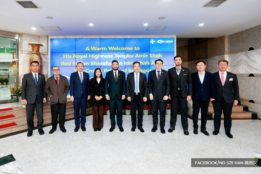 Raja Muda’s visit to China strengthens Selangor’s youth, high-tech partnerships