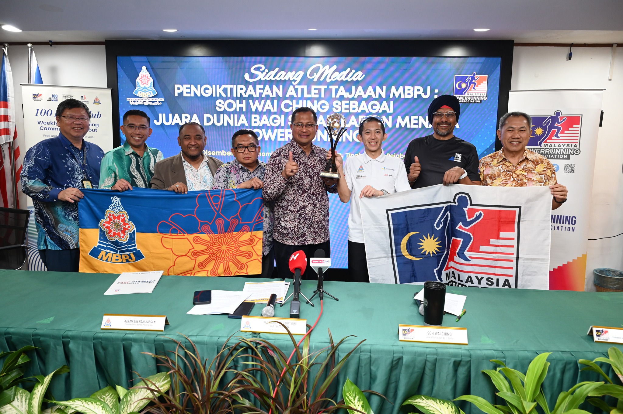 Soh Wai Ching juara dunia larian menara, MBPJ kembangkan bakat remaja