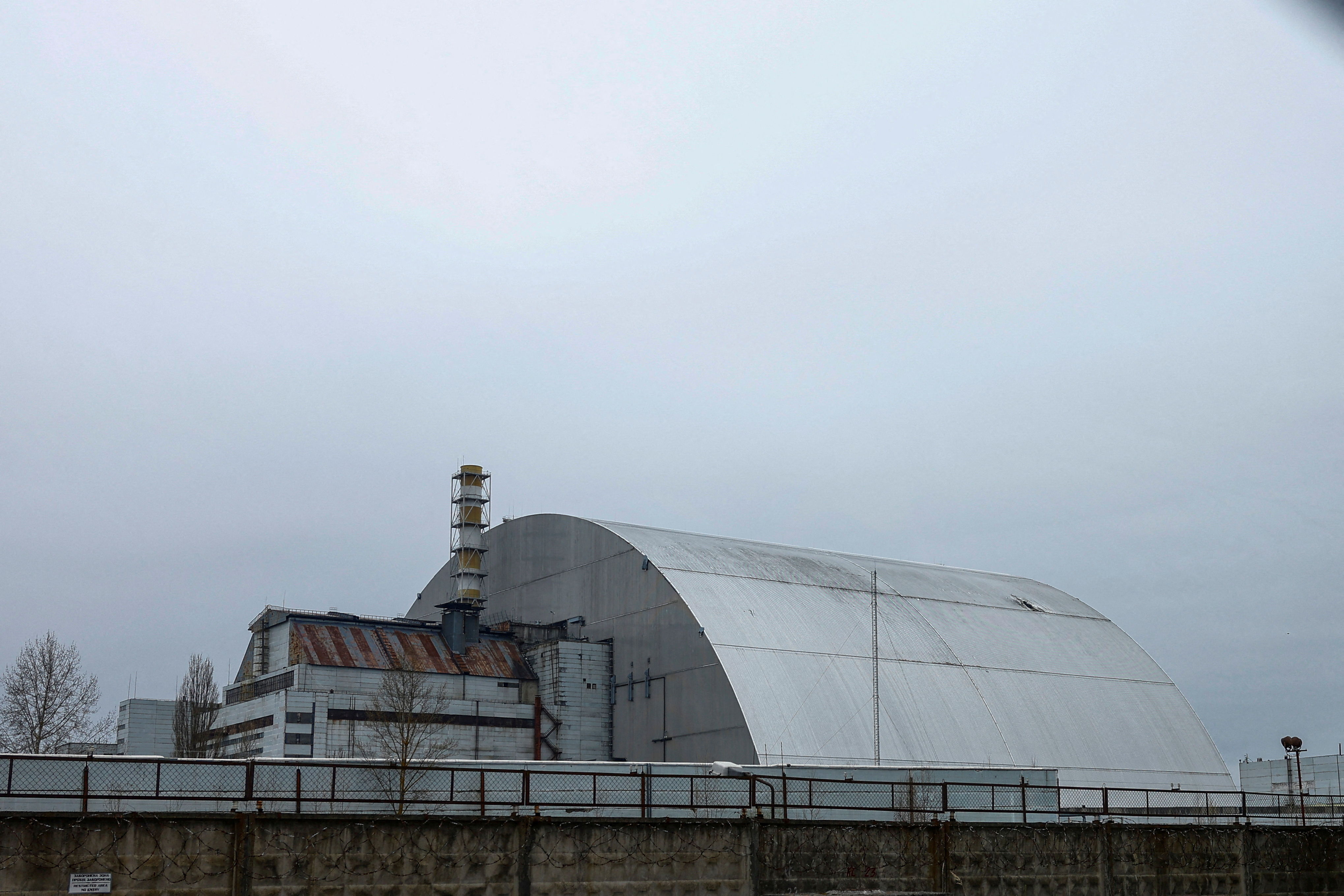 UN says Chornobyl nuclear plant protective shield damaged