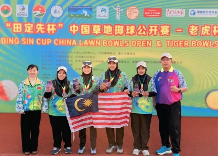 Malaysia enjoys double lawn bowls triumph in China
