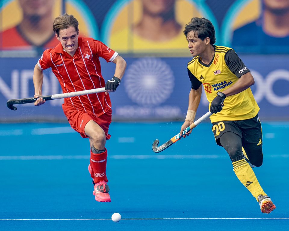 Piala Dunia Hoki Remaja: Malaysia atasi Switzerland 7-3