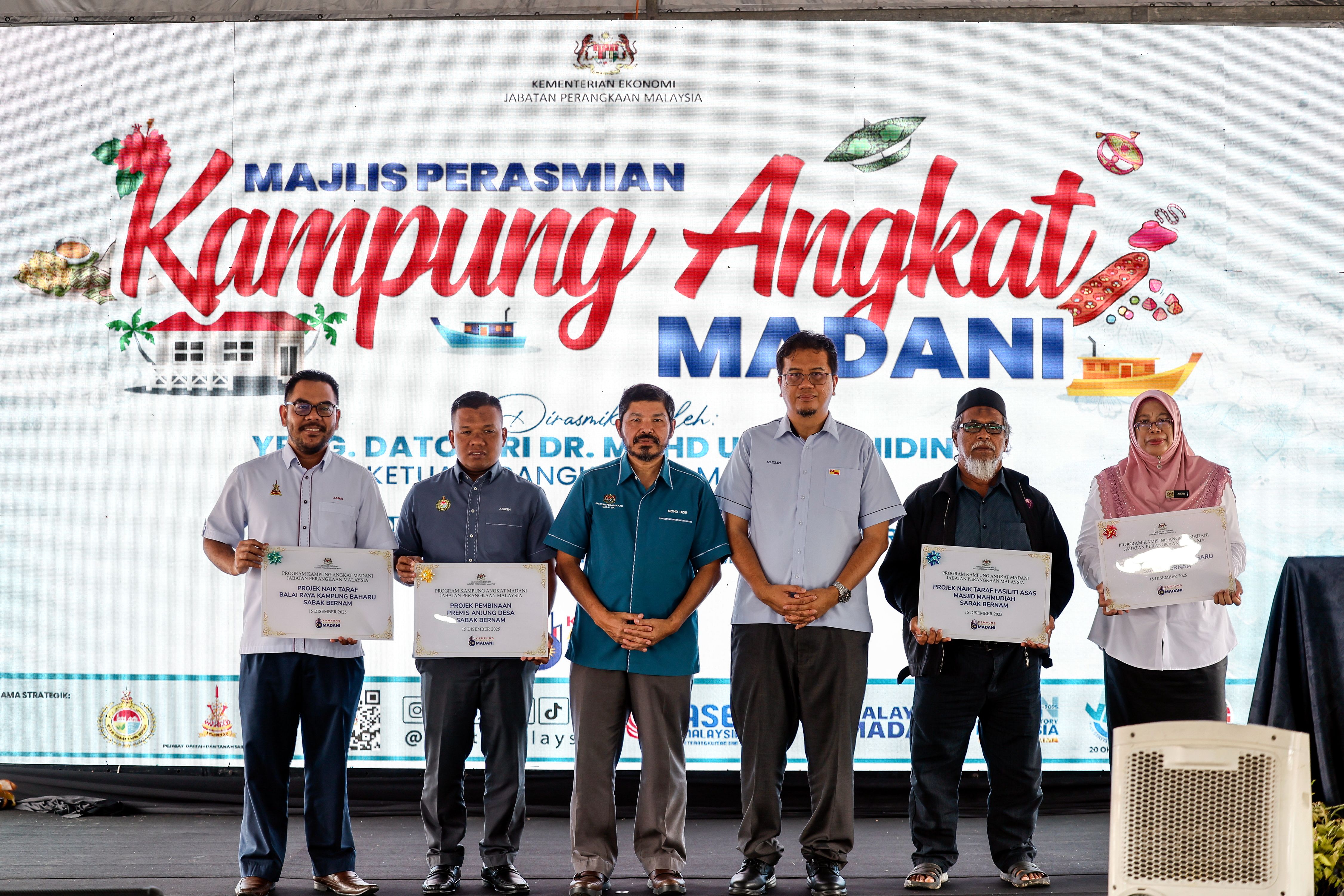 Kampung Baharu terima tujuh projek naik taraf menerusi inisiatif Kampung Angkat Madani