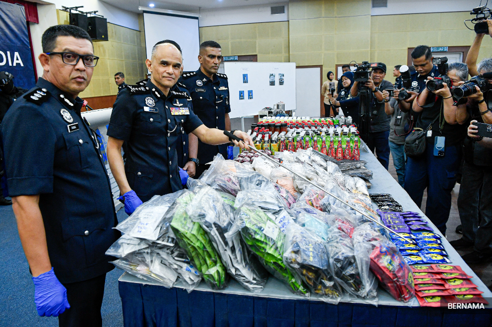 Selangor police bust Kajang drug storage facility, over RM10m in narcotics seized