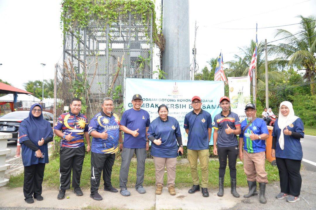 600 individu sertai Gotong-Royong Perdana Daerah Gombak