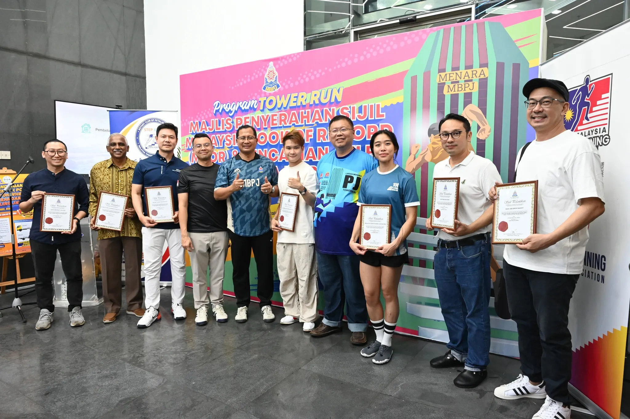 115-week MBPJ Tower Run Clinic receives MBOR recognition