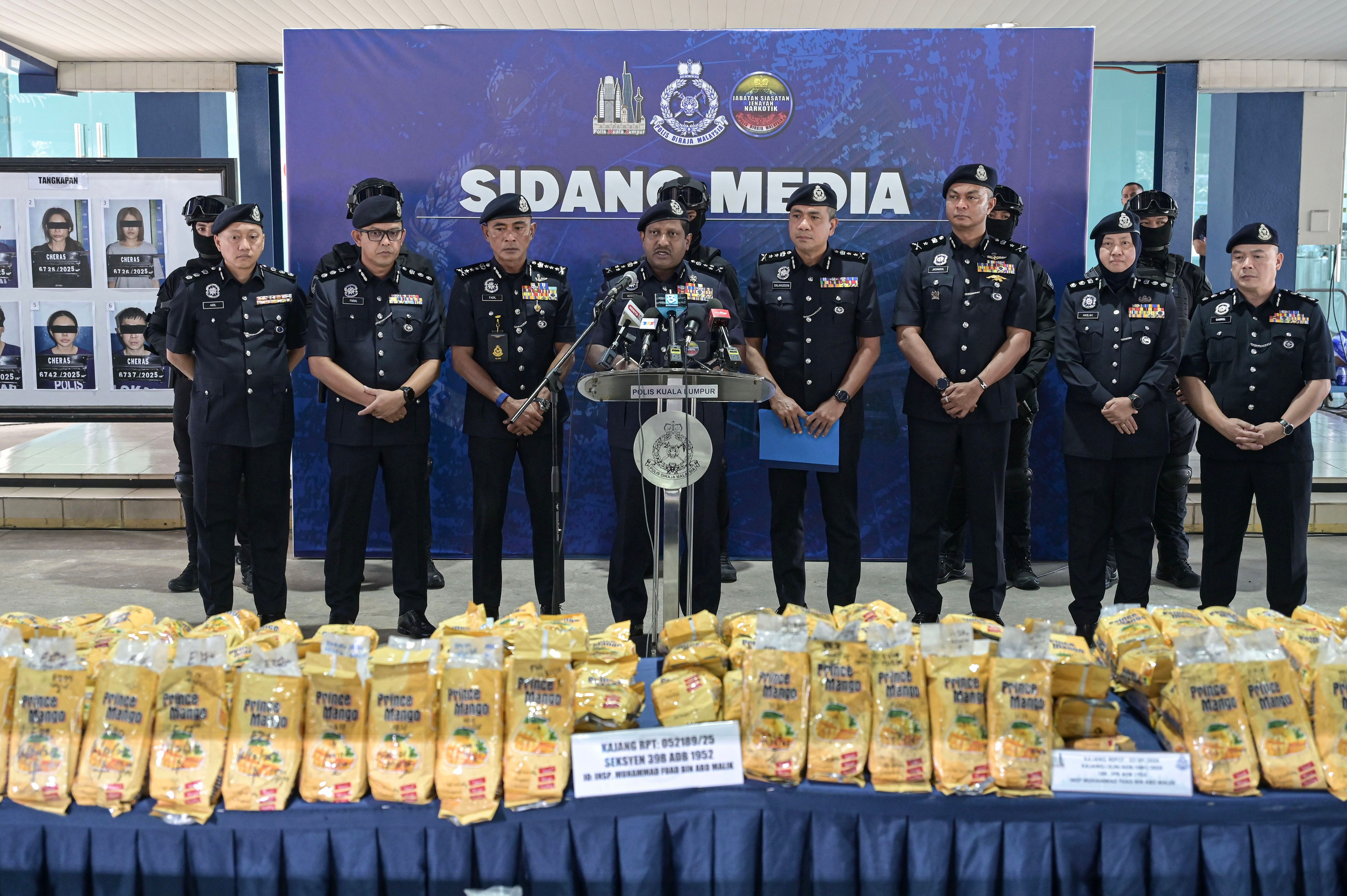 警方连环突击巴生谷   破获国际制毒实验室