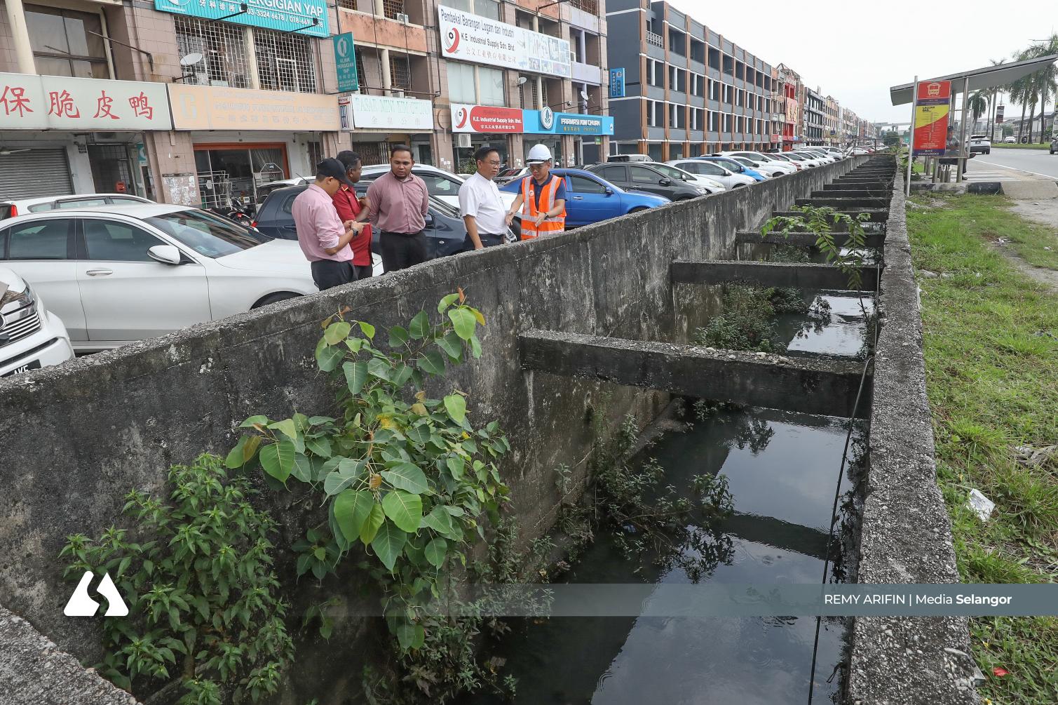 RTB RM1.28 juta bakal selesai banjir kilat Taman Bayu Perdana