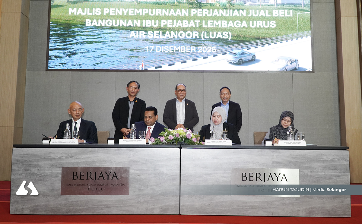 LUAS bina ibu pejabat konsep 'penjaga sungai' di pinggir Sungai Klang 