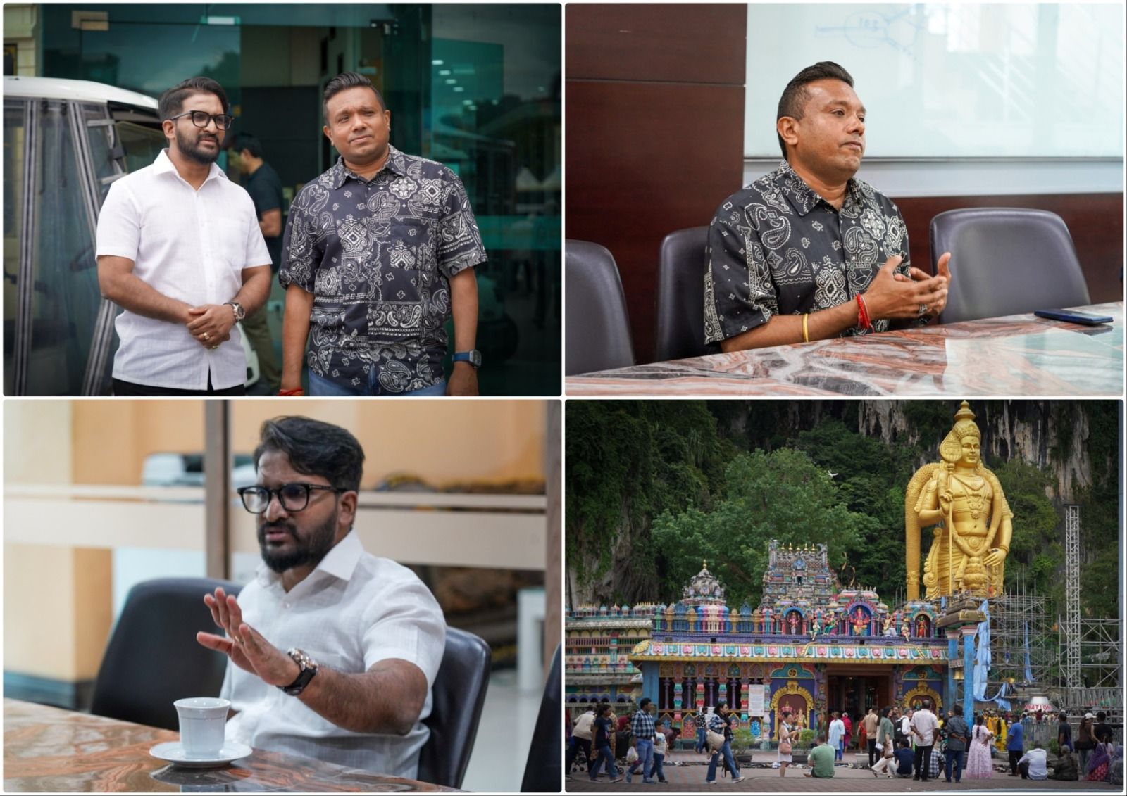 பத்துமலை ஆலய நிர்வாகச் சிக்கல்கள் - தைப்பூசத்திற்கான ஏற்பாடுகள் குறித்து - மாண்புமிகு ஆர்.யுனேஸ்வரன் கலந்துரையாடல் 